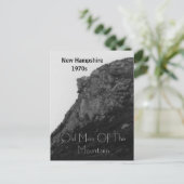 パズルニューハンプシャー州老人 ポストカード (スタンド正面)