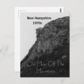 パズルニューハンプシャー州老人 ポストカード (正面/裏面)