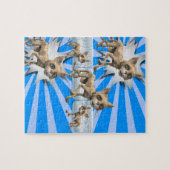 パズルネコ子猫ニャオブルー ジグソーパズル (横)