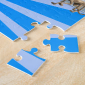 パズルネコ子猫ニャオブルー ジグソーパズル (側面)