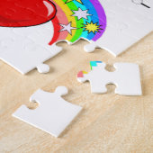 パズルハッピーバレンタインデーハッピーバースデー ジグソーパズル (側面)