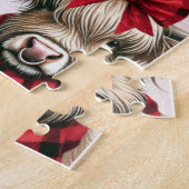 パズルハッピーバレンタインデー牛 ジグソーパズル (側面)