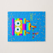 パズルハッピーバースデーカラフルキャンドル ジグソーパズル (横)