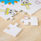 パズルハッピーバースデーケーキアフリカンボーイ ジグソーパズル (側面)