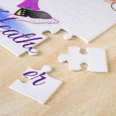 パズルハッピーバースデーケーキバタフライ ジグソーパズル (側面)