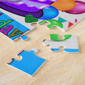 パズルハッピーバースデーケーキ ジグソーパズル (側面)