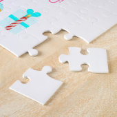 パズルハッピーバースデーフクロウカップケーキ ジグソーパズル (側面)