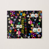 パズルハッピーバースデーペンギンカップケーキ ジグソーパズル (横)