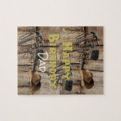 パズルハッピーバースデー国建築ツール ジグソーパズル (横)