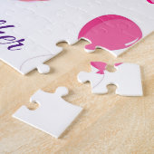 パズルハッピーバースデー美しいフローラ ジグソーパズル (側面)