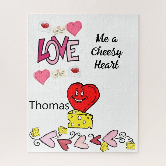 パズルハートズチーズチーシー ジグソーパズル (縦)