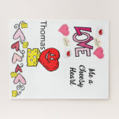 パズルハートズチーズチーシー ジグソーパズル (横)