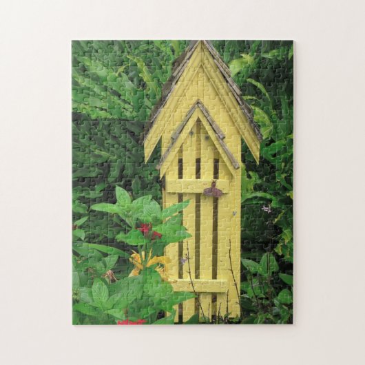 パズルバタフライハウスイン自然 ジグソーパズル (縦)