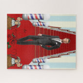 パズルバーバーショップ理容師 ジグソーパズル (横)