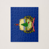 パズルバーモント州旗州 ジグソーパズル (縦)