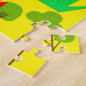 パズルパークハウスドッグフローラ ジグソーパズル (側面)