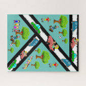 パズルパーク遊カーキッズ ジグソーパズル (横)