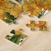 パズルビクトリアンフローラ花 ジグソーパズル (側面)