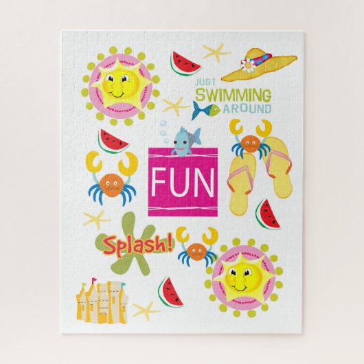 パズルビーチハウスおもしろい ジグソーパズル (縦)