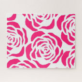 パズルピンクヒョウ柄 ジグソーパズル (横)