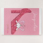 パズルピンクヒール ジグソーパズル (横)