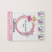 パズルピンクフェアリーラブフローラ ジグソーパズル (横)