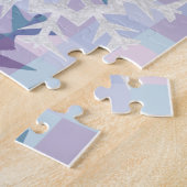 パズルピンクペンギンハートハッピーバレンタイン ジグソーパズル (側面)