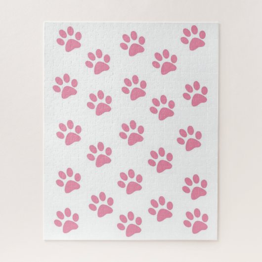 パズルピンクポープリント ジグソーパズル (縦)