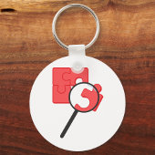 パズルピースのキーチェーン キーホルダー