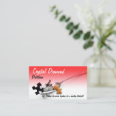 パズルピースのフォークプロフェッショナル占領 名刺 (スタンド正面)