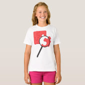 パズルピースガールズTシャツ Tシャツ (正面フル)