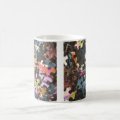 パズルピースコーヒーマグ コーヒーマグカップ (中央)