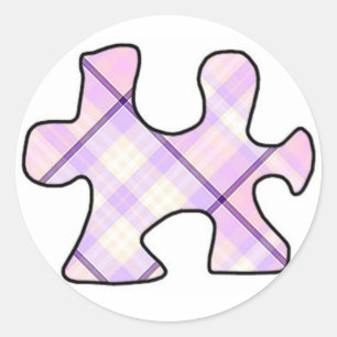 パズルピースシール ラウンドシール
