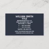 パズルピースブレインアート 名刺 (裏面)