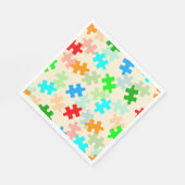 パズルピース紙ナプキンス スタンダードランチョンナプキン (角)