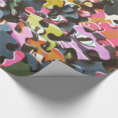 パズルピース誕生日包装紙 ラッピングペーパー (角)