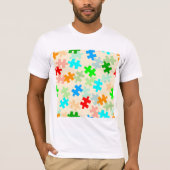 パズルピース メンズTシャツ Tシャツ (正面)