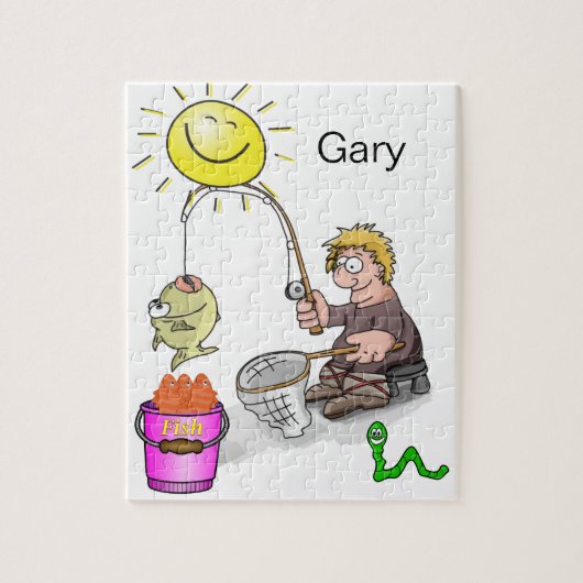 パズルフィッシャーマンフィッシュサン ジグソーパズル (縦)