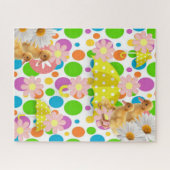 パズルフローラカラフルダック ジグソーパズル (横)