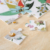 パズルフローラ(昆虫)マルハナバチ ジグソーパズル (側面)