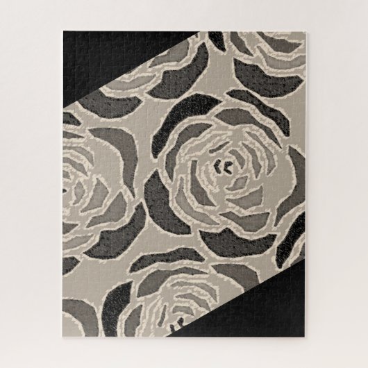 パズルブラックセピアパターン ジグソーパズル (縦)