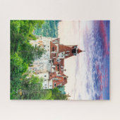 パズルブランキャッスルルーマニア ジグソーパズル (横)