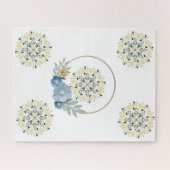 パズルブルーマンダラ ジグソーパズル (横)