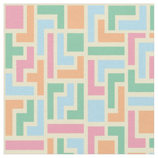 パズルブロック ファブリック (クローズアップ)