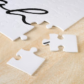 パズルベージュフラワーフローラ ジグソーパズル (側面)