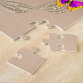 パズルベージュフローラ蝶 ジグソーパズル (側面)