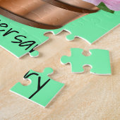 パズルペンギンフローラハッピーアニバーサリーハート ジグソーパズル (側面)