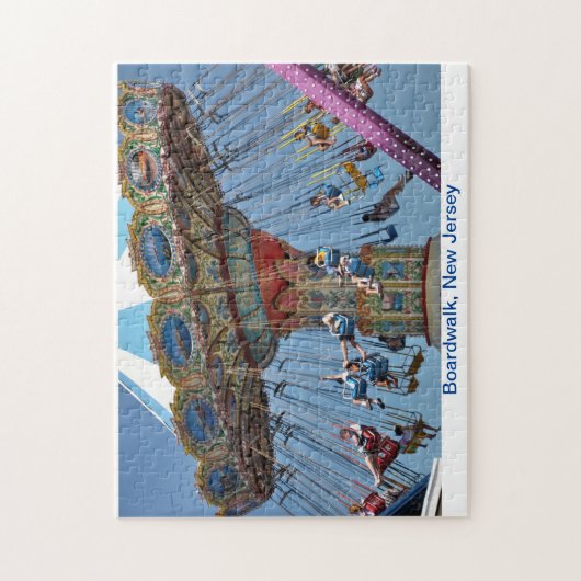 パズルボードウォーク、ニュージャージー ジグソーパズル (縦)