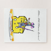 パズルマウスチーズ愛好家 ジグソーパズル (横)