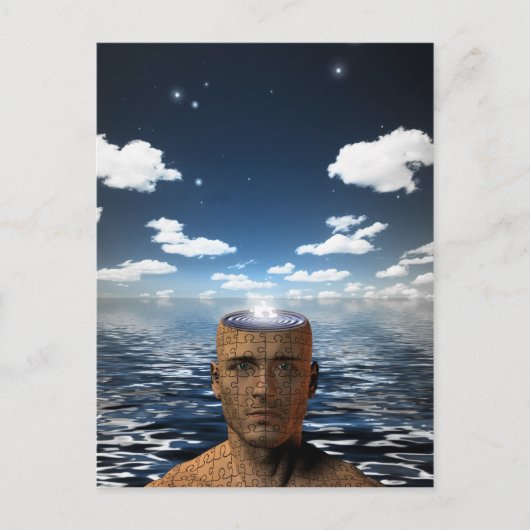 パズルマン ポストカード (正面)